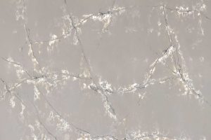 compac ice white quartz worktop - KML Worktops London