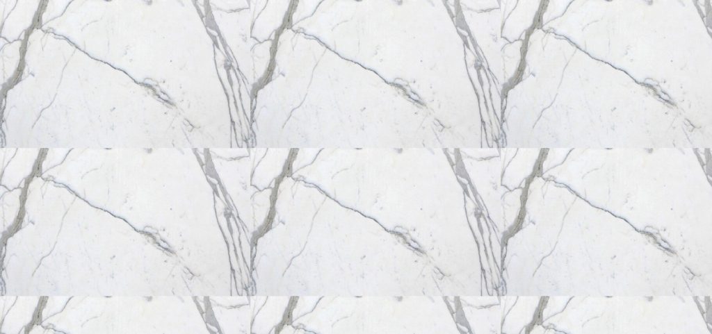 Calacatta Oro marble kitchen worktop by KML Worktops