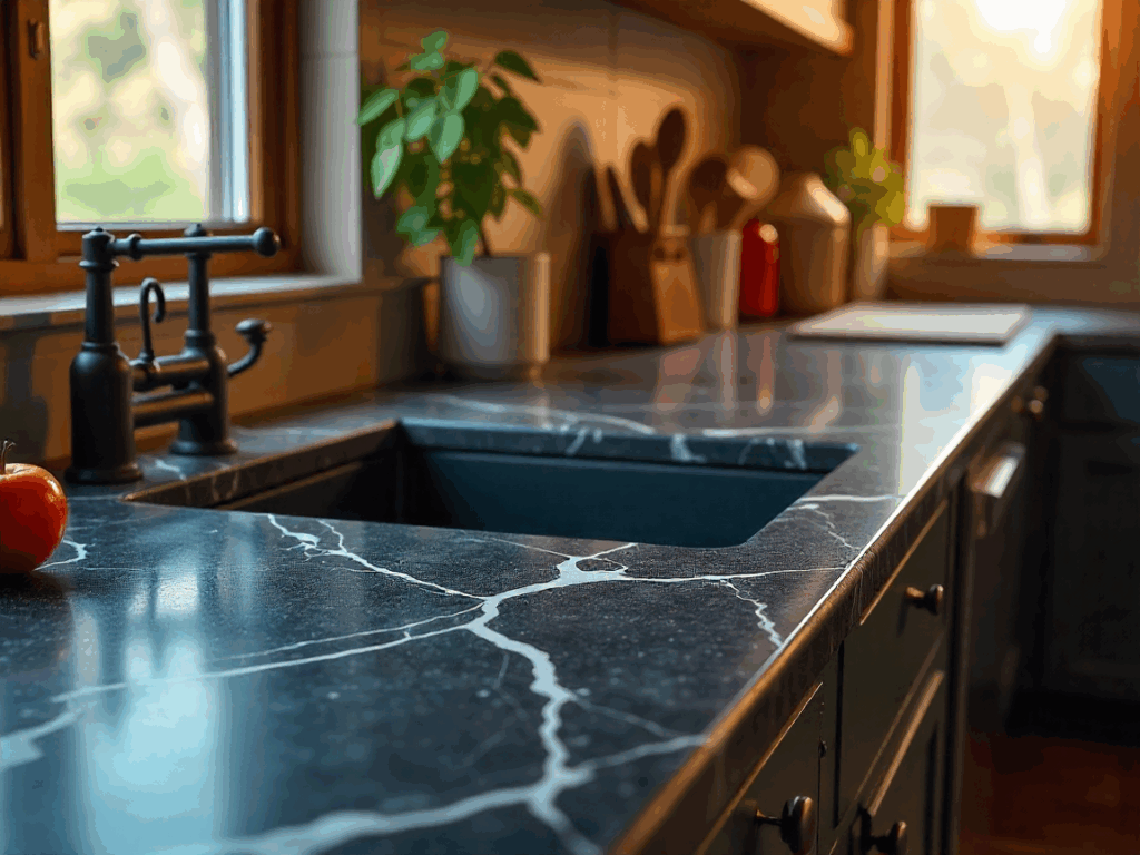 Best Kitchen Styles to Pair with Black and White Quartz