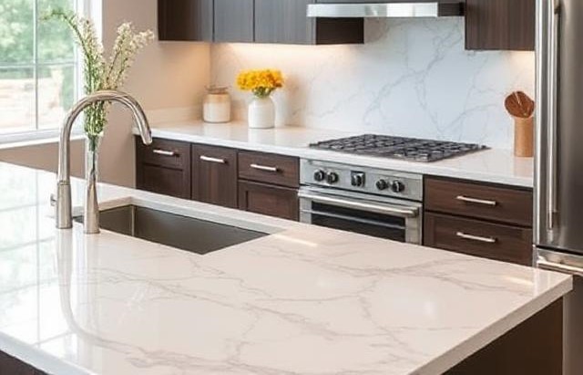 Comparing Quartz with Other Kitchen Countertops