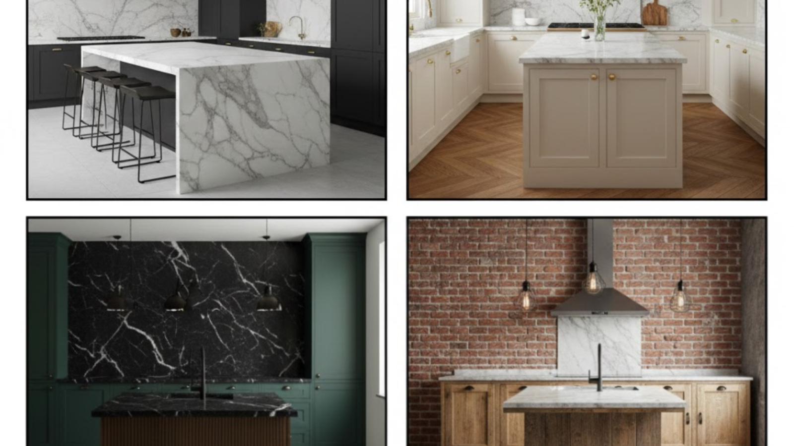 Latest Trends in Marble Kitchen Designs