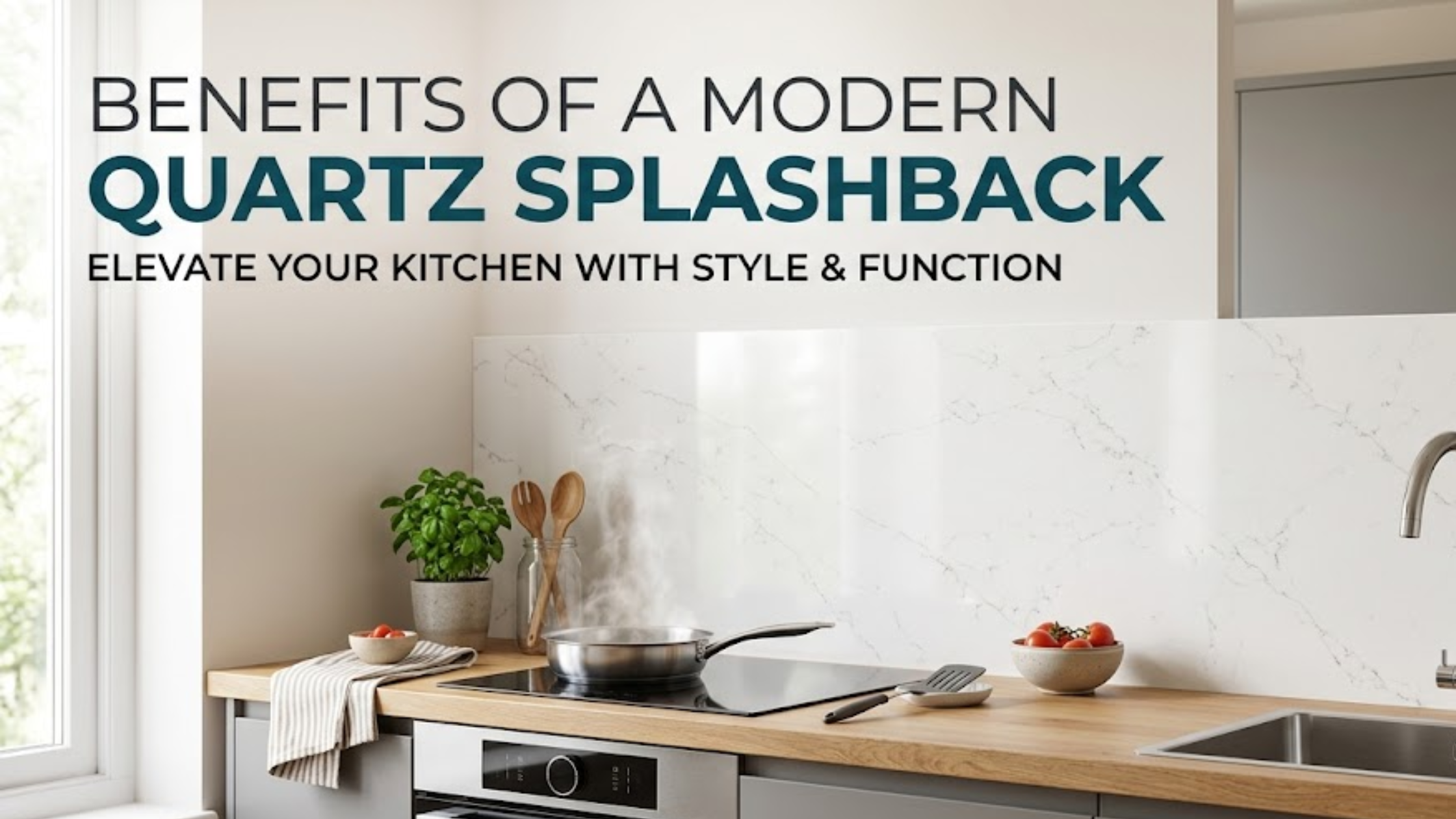 Benefits of a Modern Quartz Splashback