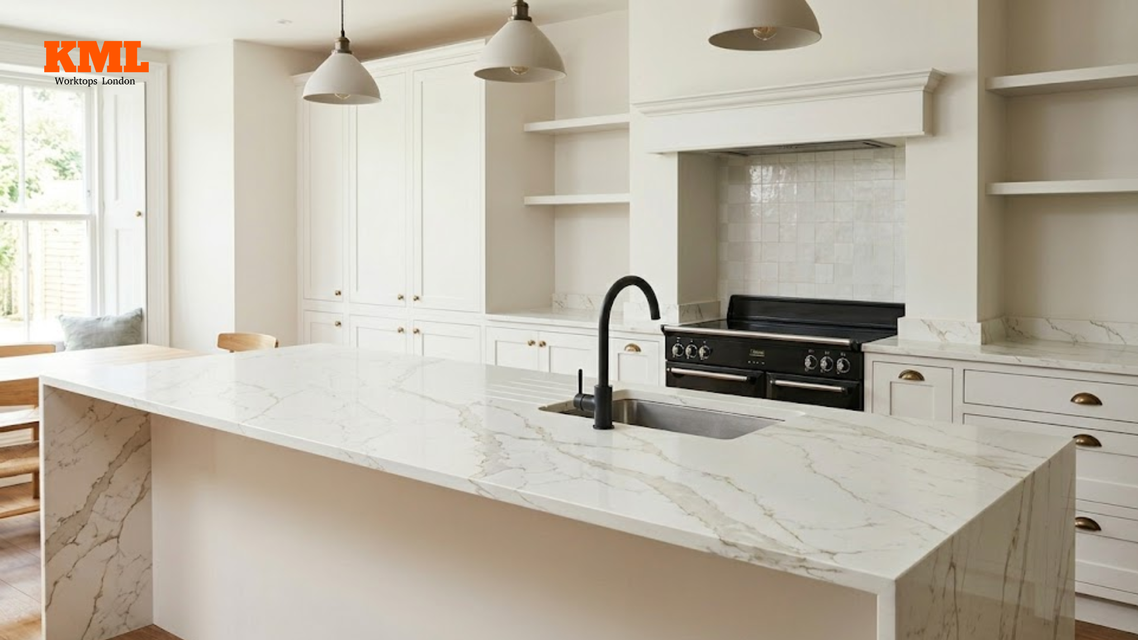 Marble Effect Quartz Worktops