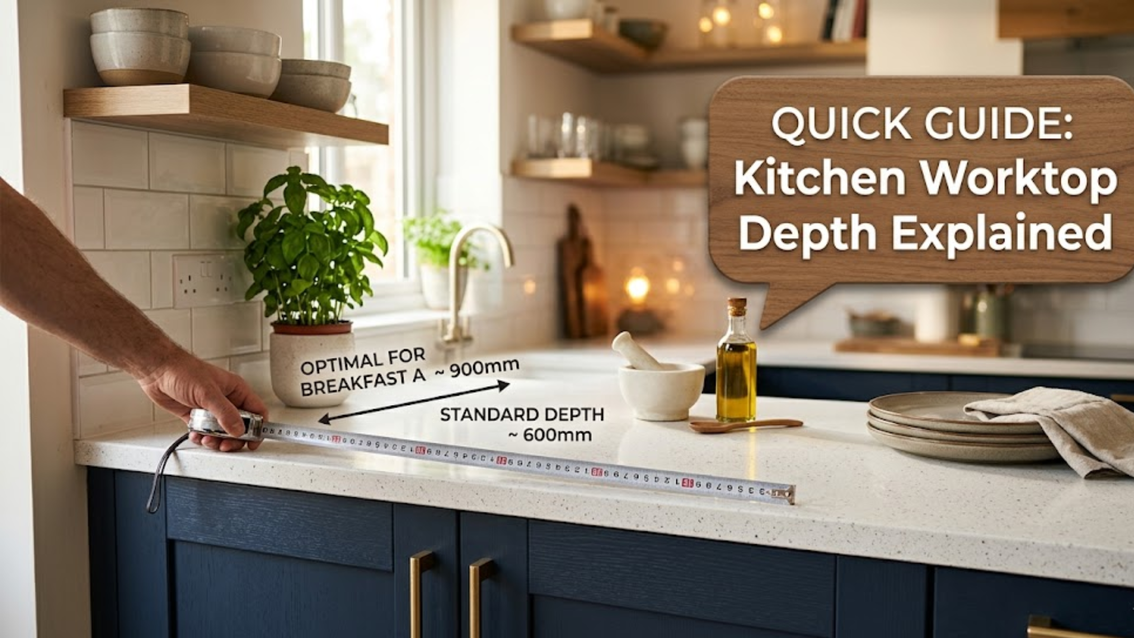 Kitchen Worktop Depth Explained