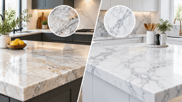 quartzite vs marble